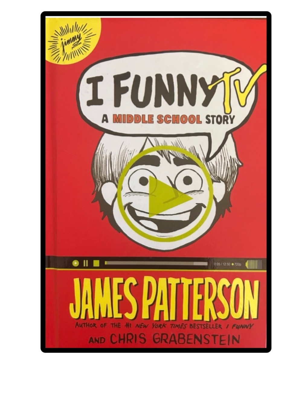 BUNDLE & SAVE🎉I Funny TV:A Middle School Hardcover Book by James Patterson